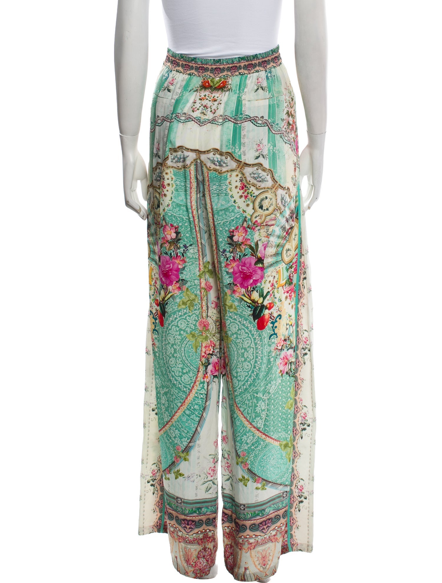 Camilla Silk Printed Lounge Set